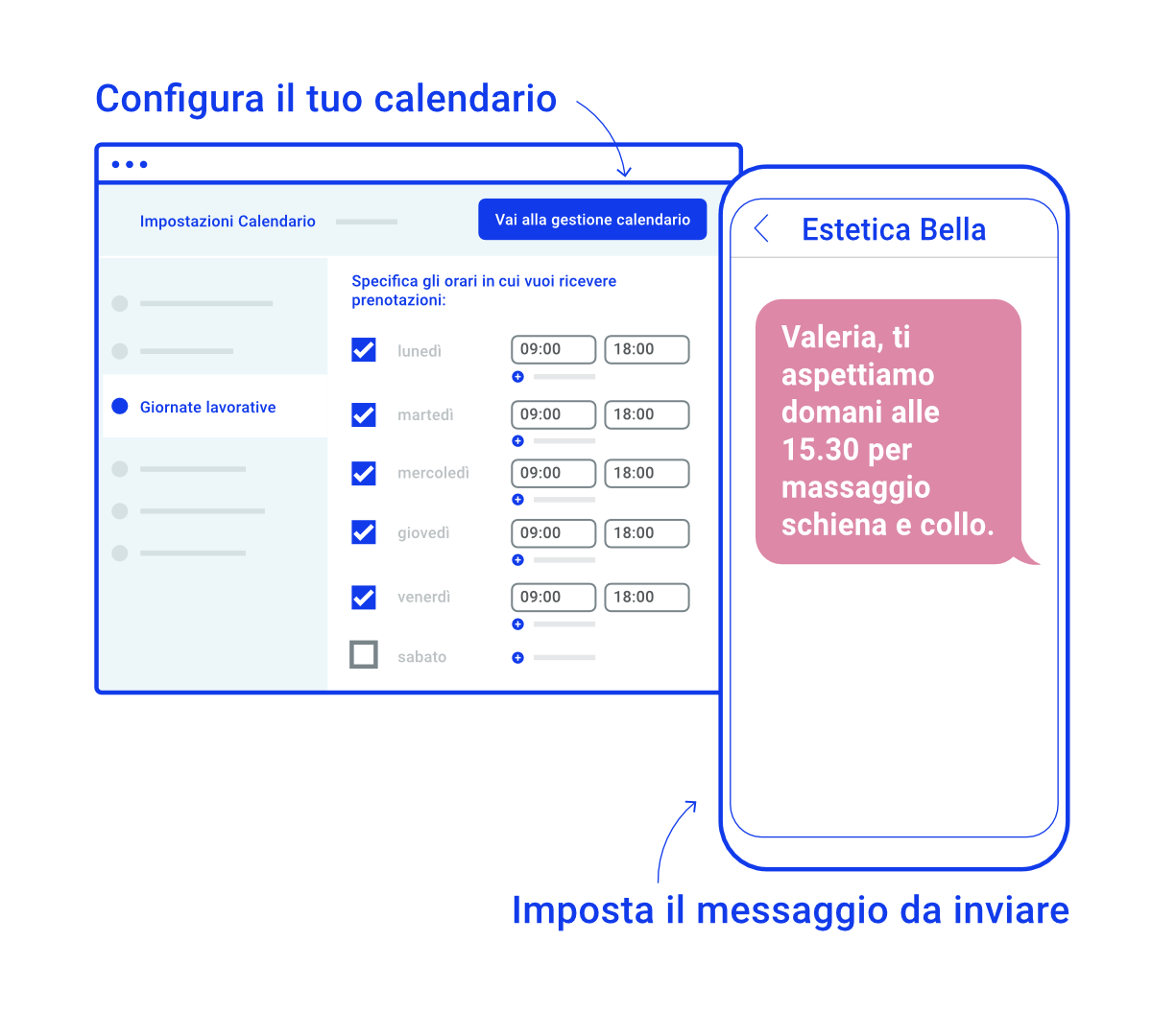 SMS + Prenotazioni